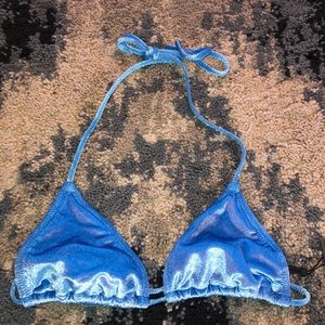 Triangl Swimwear Blue Bikini Top